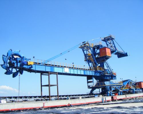 Boom - Tipe Bucket Wheel Stacker Reclaimer